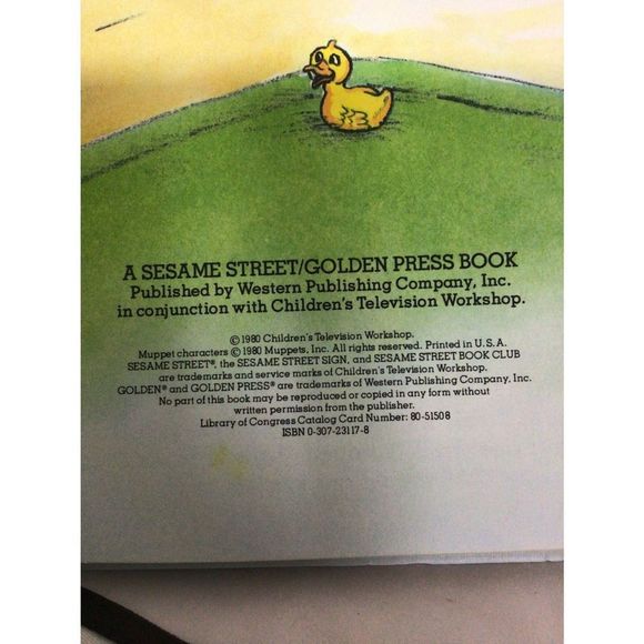 1980 Vintage Children’s Hardback Sesame Street “Spring Cleaning” Jim Henson’s - Picture 10 of 10